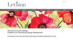 Desktop Screenshot of levisondesign.com